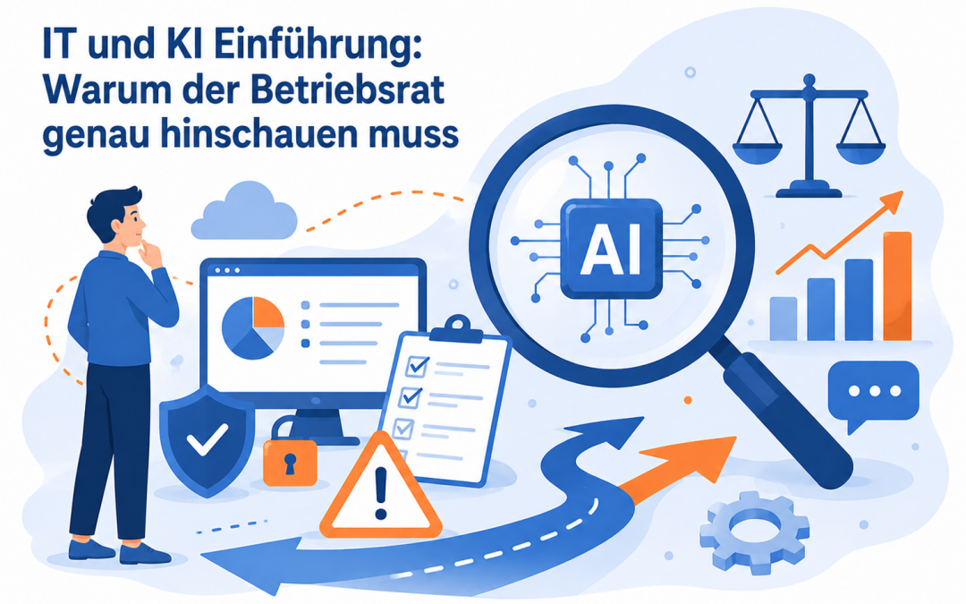 IT- und KI-Einführung: Warum der Betriebsrat genau hinschauen muss